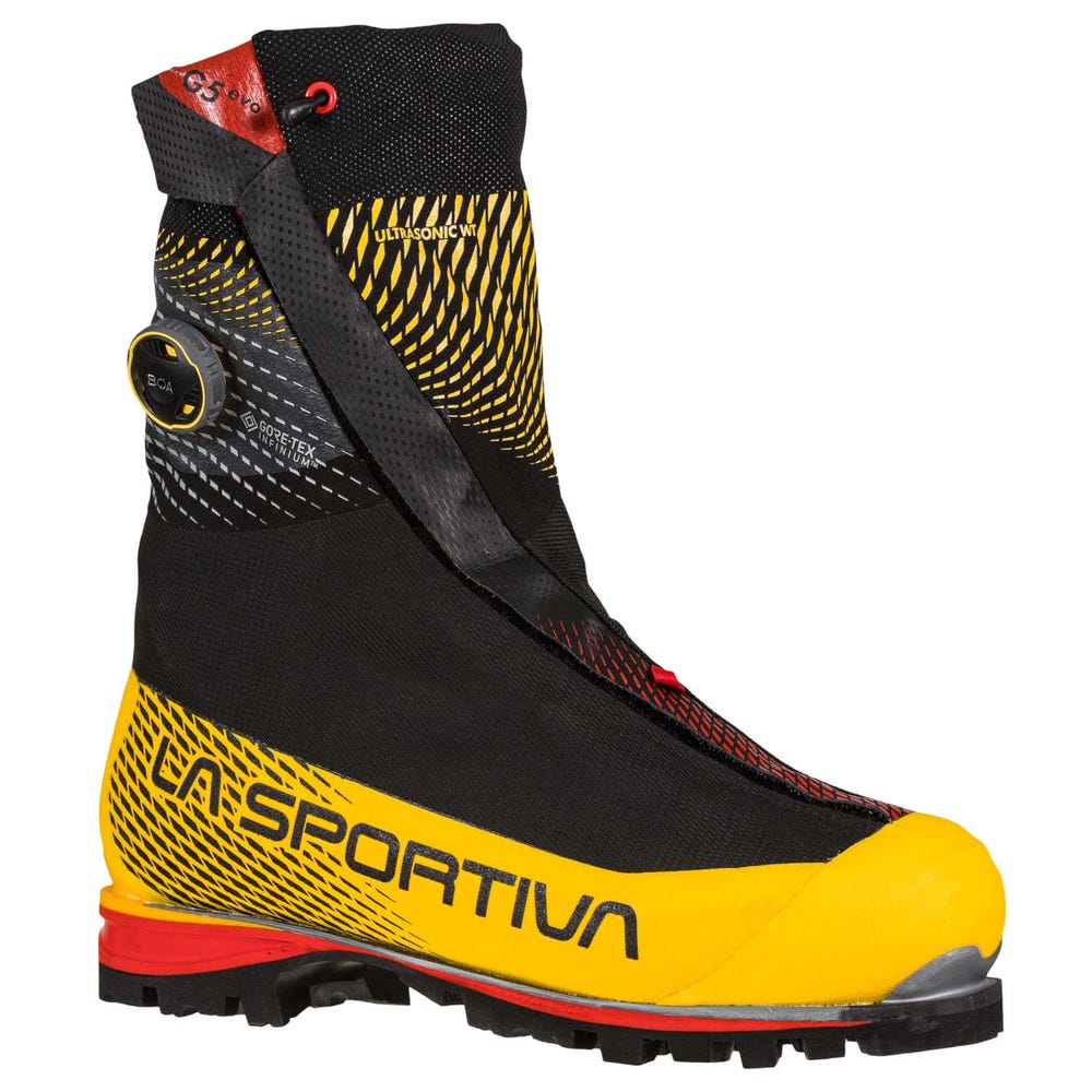 Botas Alpinismo La Sportiva G5 Evo Hombre Negras/Amarillo Chile-1459387